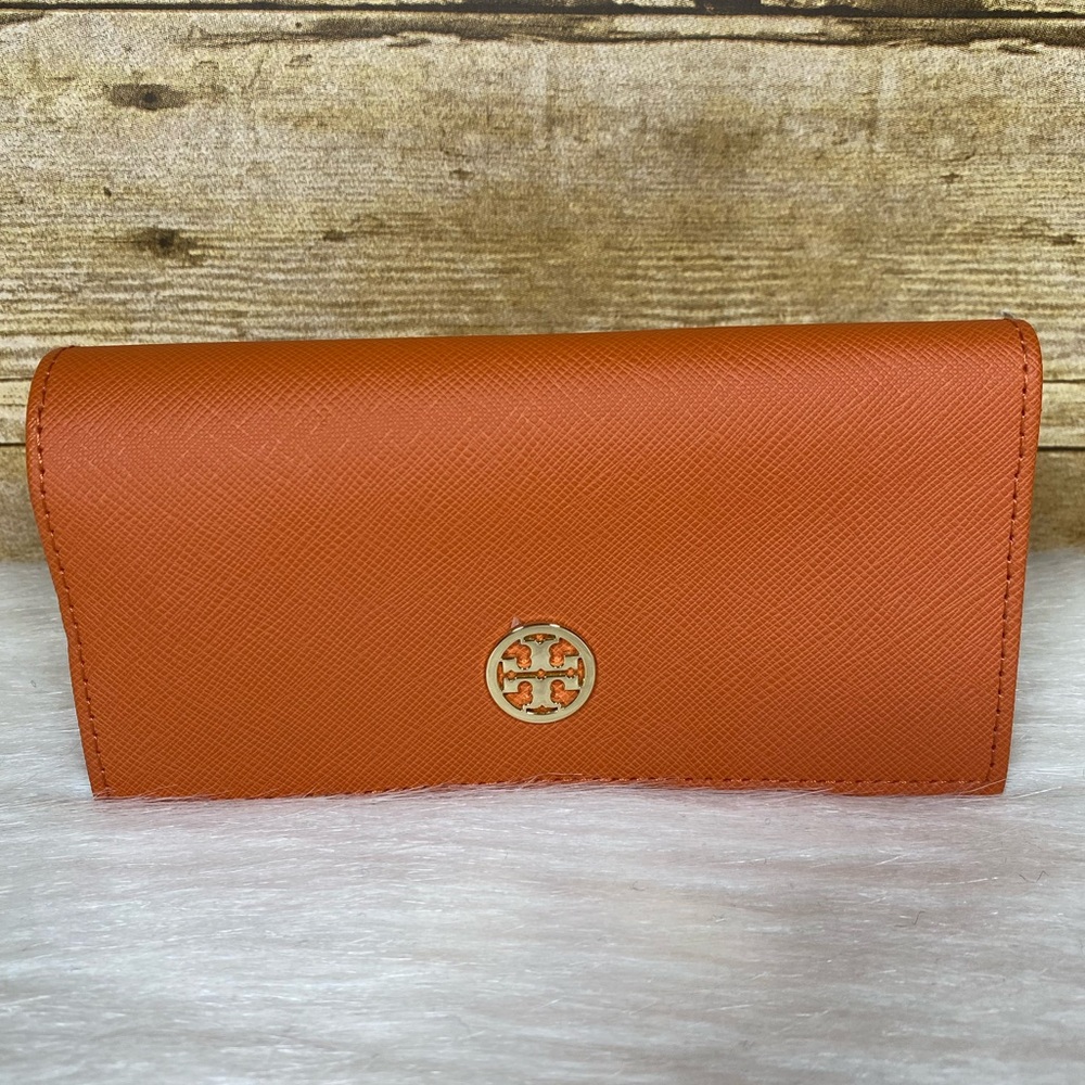 Tory Burch Orange Sunglasses Glasses Case Eyeglasses
